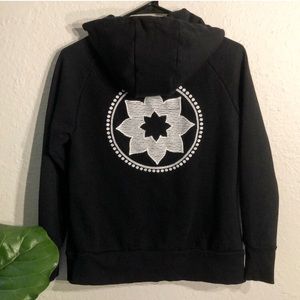 Club Pilates Crochet Logo Hoodie